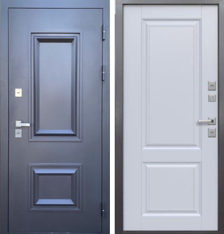 Фото Дверь MXD ТЕРМО ТИТУЛ « ТТ » муар коричневый RAL 8019 DIS007172