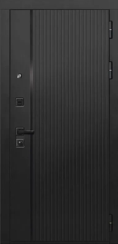 Дверь ДвериПРО L-45 ФЛ-677 (10мм, белый матовый) DPRO190904
