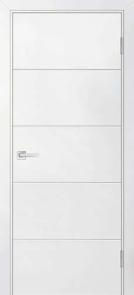 Фото Межкомнатная дверь Смальта-Лайн 03u Белый ral 9003